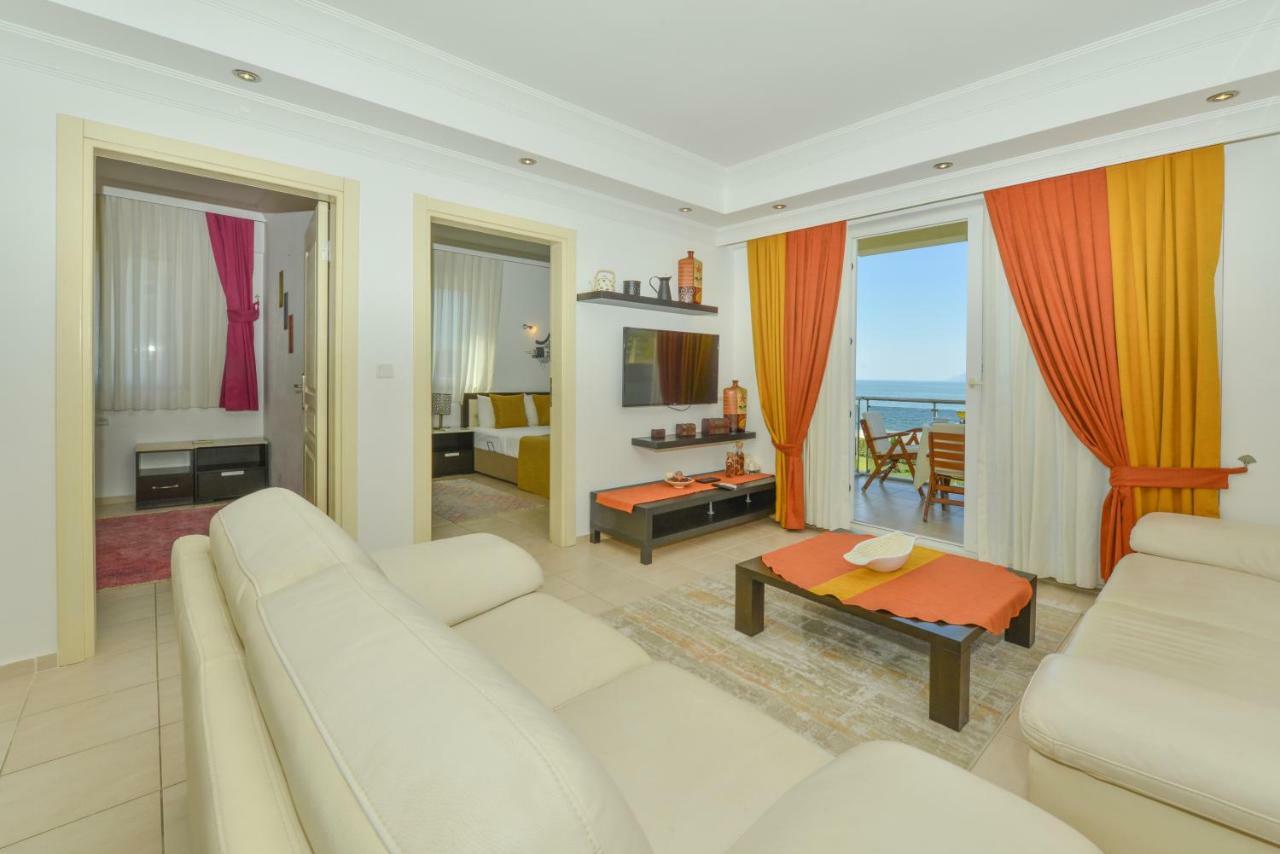 Saros Apartments Calis Beach Fethiye Esterno foto