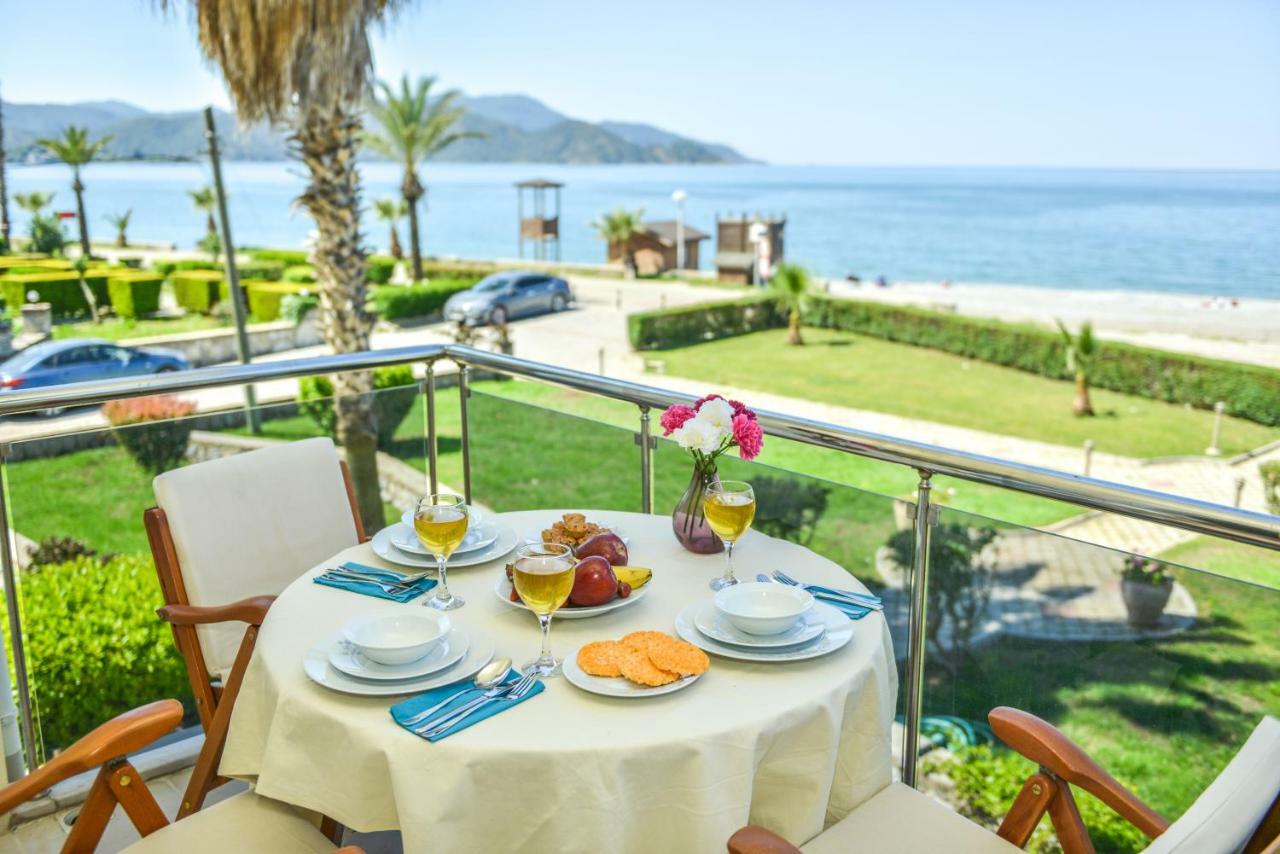 Saros Apartments Calis Beach Fethiye Esterno foto